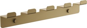 Планка с 5-ю крючками BELZ цвет: золото (PVD-покрытие) (B9005-5) B9005-5