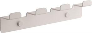 Планка с 4-мя крючками BELZ цвет: белый (B9004-8) B9004-8