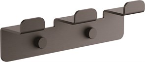 Планка с 3-мя крючками BELZ цвет: оружейная сталь (B9003-3) B9003-3