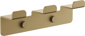 Планка с 3-мя крючками BELZ цвет: золото (PVD-покрытие) (B9003-5) B9003-5