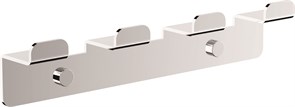 Планка с 4-мя крючками BELZ цвет: хром (B9004) B9004