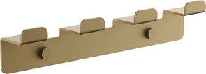 Планка с 4-мя крючками BELZ цвет: золото (PVD-покрытие) (B9004-5) B9004-5