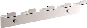 Планка с 5-ю крючками BELZ цвет: хром (B9005) B9005
