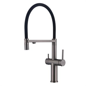 {{photo.Alt || photo.Description || 'Смеситель Raglo для кухни с подключением к фильтру съёмный гибкий излив с магнитным фиксатором, графит (R20.63.09)'}}