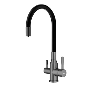 {{photo.Alt || photo.Description || 'Смеситель Raglo R81.64.09 для кухни под фильтр излив гибкий поворотный, графит'}}