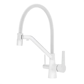 {{photo.Alt || photo.Description || 'Смеситель Raglo для кухни с подключением к фильтру съёмный гибкий излив с магнитным фиксатором, белый (R80.62.08)'}}