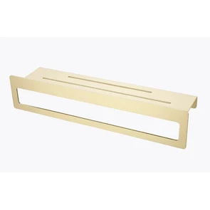 {{photo.Alt || photo.Description || 'Полка для ванной и душа Raglo R340.04.03 прямая с держателем для полотенца 400 мм,сатин золотой'}}