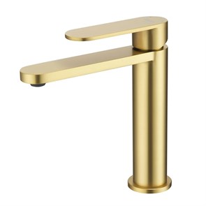 {{photo.Alt || photo.Description || 'Смеситель Raglo для раковины монолитный, сатин золотой (R10.10.03)'}}