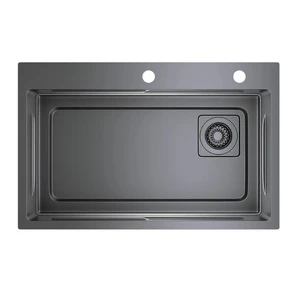 {{photo.Alt || photo.Description || 'Кухонная мойка Raglo R702.7246.09 из стали в базу от 80см, графит'}}