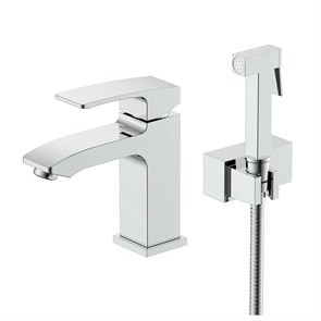 {{photo.Alt || photo.Description || 'Смеситель Raglo для раковины с гигиеническим душем монолитный, хром (R01.12)'}}