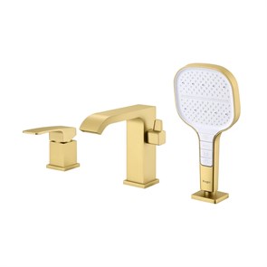 {{photo.Alt || photo.Description || 'Смеситель Raglo на борт ванны врезной монолитный, сатин золотой (R02.31.03)'}}