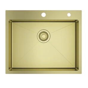 {{photo.Alt || photo.Description || 'Кухонная мойка Raglo R701.6050.03 из стали в базу от 60см, сатин золотой'}}