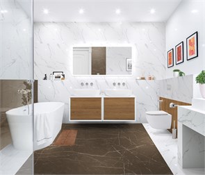 {{photo.Alt || photo.Description || 'Тумба со столешницей подвесная CEZARES BELLAGIO 140 Rovere Tabacco'}}