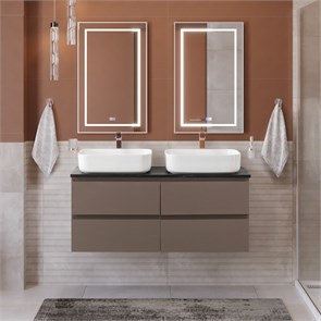 {{photo.Alt || photo.Description || 'Тумба с четырьмя ящиками и столешницей подвесная BelBagno KRAFT 120 Бежевый матовый, столешница KEP-120-2-MNO'}}