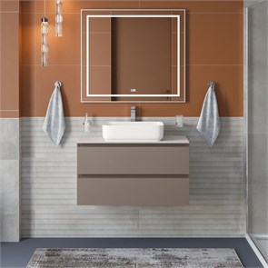 {{photo.Alt || photo.Description || 'Тумба со столешницей подвесная BelBagno KRAFT 90 Бежевый матовый, столешница KEP-90-BO'}}