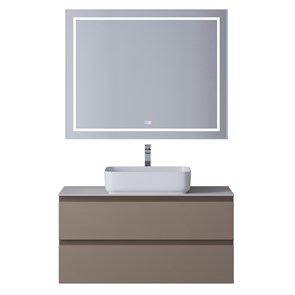 {{photo.Alt || photo.Description || 'Тумба со столешницей подвесная BelBagno KRAFT 100 Бежевый матовый, столешница KEP-100-BO'}}