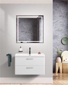 {{photo.Alt || photo.Description || 'Тумба с раковиной подвесная BelBagno DUE 80 Белый металлик, раковина белая'}}