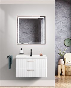 {{photo.Alt || photo.Description || 'Тумба с раковиной подвесная BelBagno DUE 80 Bianco Lucido, раковина белая'}}