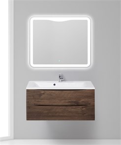 {{photo.Alt || photo.Description || 'Тумба с раковиной подвесная BelBagno MARINO 100 Rovere Moro, раковина белая'}}