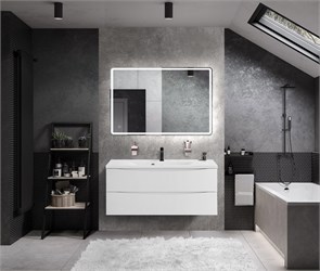 {{photo.Alt || photo.Description || 'Тумба с раковиной подвесная BelBagno MARINO 120 Bianco Lucido, раковина белая'}}