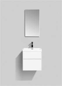 {{photo.Alt || photo.Description || 'Тумба с раковиной подвесная BelBagno PIETRA MINI 50AS Bianco Lucido, раковина белая'}}