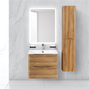 {{photo.Alt || photo.Description || 'Тумба с раковиной подвесная BelBagno ACQUA 70 Rovere Rustico, раковина белая'}}