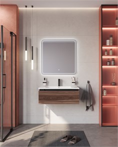 {{photo.Alt || photo.Description || 'Тумба с раковиной подвесная CEZARES SLIDER 80 Орех дымчатый, раковина белая'}}