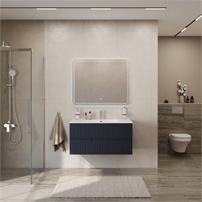 {{photo.Alt || photo.Description || 'Тумба с раковиной подвесная CEZARES DUET-N 100 Grafito, раковина белая CZR-8095-100'}}