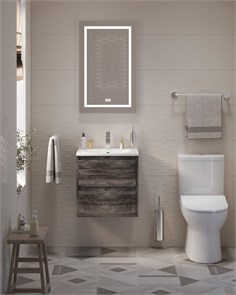 {{photo.Alt || photo.Description || 'Тумба с раковиной подвесная BelBagno KRAFT 39 50 Pino Pasadena, раковина белая BB-8099-3-50'}}