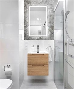 {{photo.Alt || photo.Description || 'Тумба с раковиной подвесная BelBagno ETNA 50 Rovere Bianco, раковина белая'}}