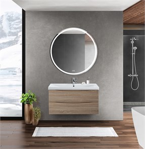 {{photo.Alt || photo.Description || 'Тумба с раковиной подвесная BelBagno MARINO-CER 90 Rovere Bianco, раковина белая'}}