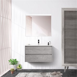{{photo.Alt || photo.Description || 'Тумба с раковиной подвесная BelBagno KRAFT 70 Cemento Grigio, раковина белая'}}