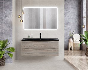 {{photo.Alt || photo.Description || 'Тумба с раковиной подвесная BelBagno ACQUA 120 Pino Scania, раковина чёрная'}}