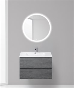 {{photo.Alt || photo.Description || 'Тумба с раковиной подвесная BelBagno PIETRA 80 Stucco Cemento, раковина белая'}}