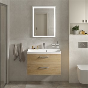 {{photo.Alt || photo.Description || 'Тумба с раковиной подвесная BelBagno AURORA 80 Rovere Nebrasca Nature, раковина белая'}}