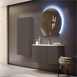 {{photo.Alt || photo.Description || 'Тумба с раковиной подвесная CEZARES EDEN 121 Grigio talpa opaco, раковина белая'}}