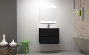 {{photo.Alt || photo.Description || 'Тумба с раковиной подвесная CEZARES VAGUE 70 Nero Opaco'}}