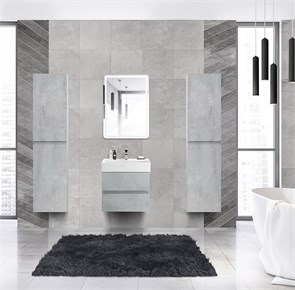 {{photo.Alt || photo.Description || 'Тумба с раковиной подвесная CEZARES MOLVENO 46 60 Beton, раковина белая'}}