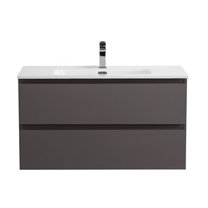 {{photo.Alt || photo.Description || 'Тумба с раковиной подвесная BelBagno KRAFT 100 Темно-Серый Матовый, раковина BB1000ETL'}}