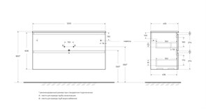 {{photo.Alt || photo.Description || 'Тумба с раковиной подвесная BelBagno UNO 120 Голубой Матовый, раковина BB-8099-120'}}