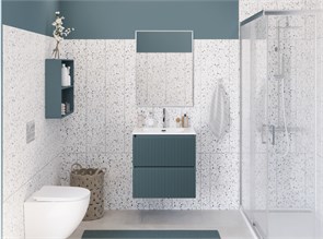 {{photo.Alt || photo.Description || 'Тумба с раковиной подвесная BelBagno UNO-MINI 60 Голубой Матовый, раковина BB-8099-3-60'}}