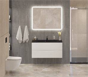 {{photo.Alt || photo.Description || 'Тумба с раковиной подвесная BelBagno MARINO 100 Bianco Opaco, раковина чёрная BB1000/445-LV-ART-PR-NERO'}}