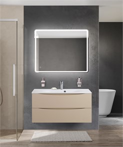 {{photo.Alt || photo.Description || 'Тумба с раковиной подвесная BelBagno MARINO 100 Crema Opaco, раковина белая BB1000/450-LV-MR-FT'}}