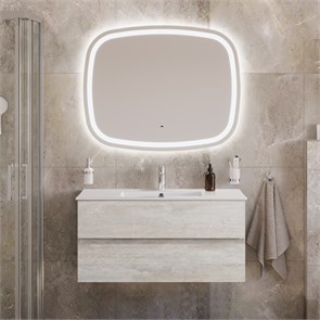 {{photo.Alt || photo.Description || 'Тумба с раковиной подвесная CEZARES MOLVENO 46 100 Legno Bianco, раковина белая CZR-8002-100'}}