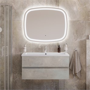 {{photo.Alt || photo.Description || 'Тумба с раковиной подвесная CEZARES MOLVENO 46 100 Beton, раковина белая CZR-8070-100'}}