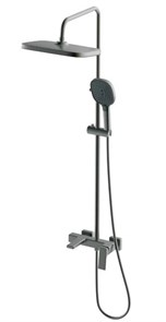 {{photo.Alt || photo.Description || 'Душевая система HAIBA тропический душ, латунь, оружейная сталь (HB24831-3)'}}