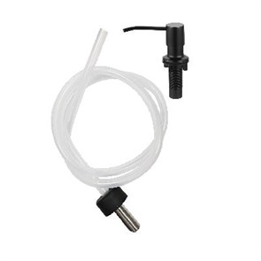 {{photo.Alt || photo.Description || 'Дозатор для моющего средства на кухню Splenka встраиваемый с удлинительной трубкой (100см) нержавеющая сталь, черный (S710.02.06)'}}