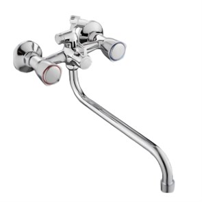 {{photo.Alt || photo.Description || 'Смеситель Splenka для ванны и душа универсальный вентильный поворотный излив 30 см, хром (S81.222)'}}