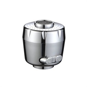 Сменная насадка лейки 2 режима для кухонного смесителя Splenka с гибким изливом, хром (S452.01) S452.01