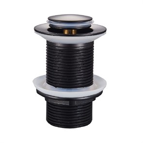 {{photo.Alt || photo.Description || 'Донный клапан для раковины Raglo без перелива (клик-клак), латунь, черный (R600.04.06)'}}